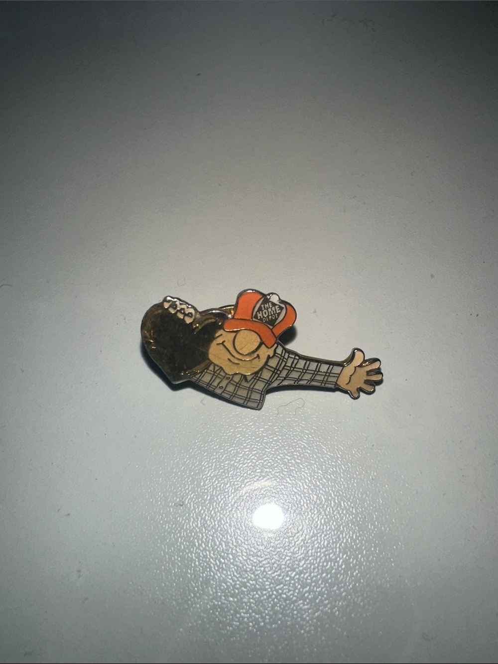 Vintage Home Depot Pin - Homer Enamel Pin